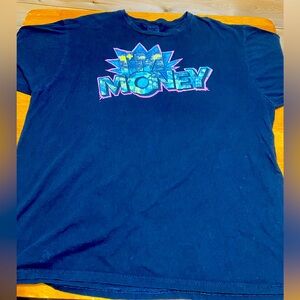 Adidas Go-To Tee 'IM MONEY' T-Shirt Size 2 XL